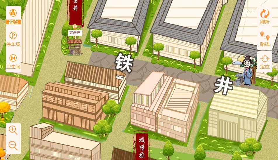 偃师智慧景区：手绘地图与语音导览的完美融合