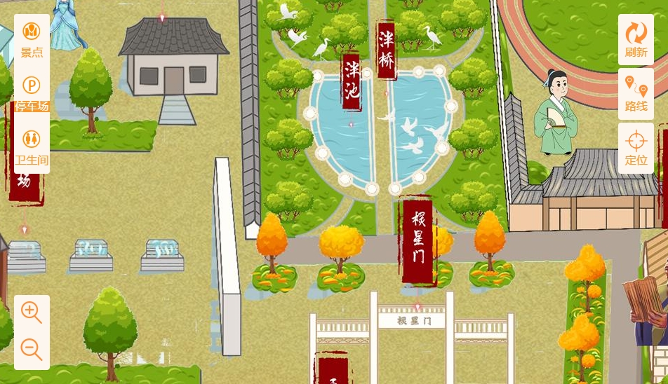 偃师手绘地图景区语音讲解导览系统：智慧景区建设的基石